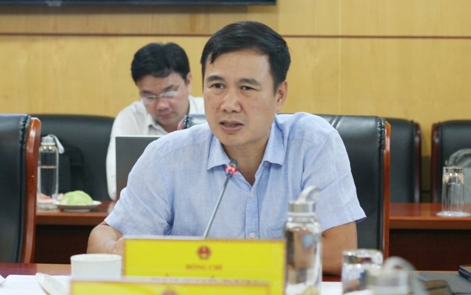 Giám đốc Đại học Quốc gia Hà Nội Bùi Thế Duy khẳng định sẽ tiếp tục đồng hành cùng Bộ Nông nghiệp và Môi trường trong việc triển khai các nhiệm vụ khoa học công nghệ trọng điểm. Ảnh: Nguyễn Thủy.