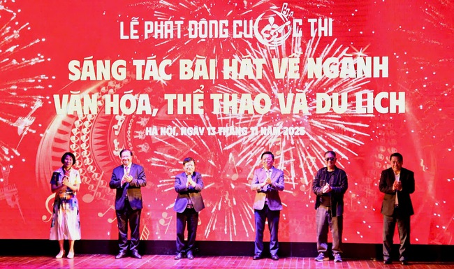 Phát động Cuộc thi sáng tác bài hát về ngành Văn hóa, Thể thao và Du lịch năm 2025 - Ảnh 3. Phát động Cuộc thi sáng tác bài hát về ngành Văn hóa, Thể thao và Du lịch năm 2025 - Ảnh 3.
