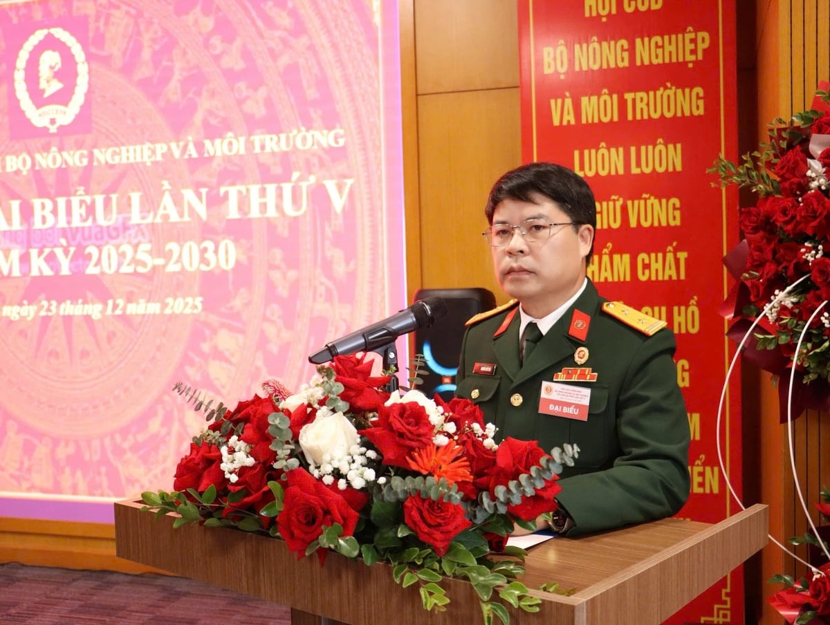 Đồng chí Nguyễn Đức Phú giữ chức Chủ tịch Hội Cựu Chiến binh Bộ NN-MT nhiệm kỳ 2025 - 2030. Ảnh: Nguyễn Thủy. Đồng chí Nguyễn Đức Phú giữ chức Chủ tịch Hội Cựu Chiến binh Bộ NN-MT nhiệm kỳ 2025 - 2030. Ảnh: Nguyễn Thủy.