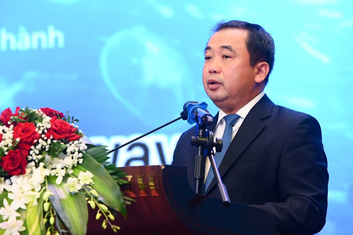 Bộ trưởng Trần Đức Thắng phát biểu tại Diễn đàn. Ảnh: Tùng Đinh. Bộ trưởng Trần Đức Thắng phát biểu tại Diễn đàn. Ảnh: Tùng Đinh.