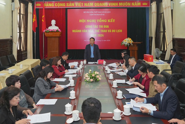 Cụm Thi đua số 2 - Bộ VHTTDL tổ chức Hội nghị tổng kết công tác thi đua, khen thưởng năm 2025 và triển khai nhiệm vụ năm 2026 - Ảnh 1. Cụm Thi đua số 2 - Bộ VHTTDL tổ chức Hội nghị tổng kết công tác thi đua, khen thưởng năm 2025 và triển khai nhiệm vụ năm 2026 - Ảnh 1.