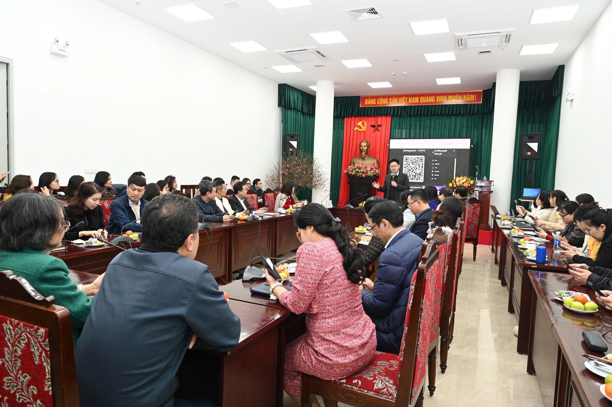 Đảng uỷ Cục Du lịch Quốc gia Việt Nam tổ chức Hội nghị phổ biến, tập huấn ứng dụng trí tuệ nhân tạo triển khai Nghị quyết 57 của Bộ Chính trị - Ảnh 6. Đảng uỷ Cục Du lịch Quốc gia Việt Nam tổ chức Hội nghị phổ biến, tập huấn ứng dụng trí tuệ nhân tạo triển khai Nghị quyết 57 của Bộ Chính trị - Ảnh 6.