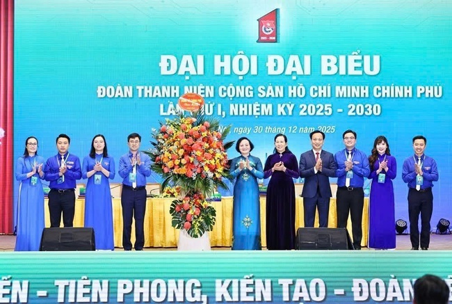 Đại hội đại biểu Đo&agrave;n TNCS Hồ Ch&iacute; Minh Ch&iacute;nh phủ lần thứ I, nhiệm kỳ 2025 &ndash; 2030: Kh&aacute;t vọng cống hiến, tinh thần ti&ecirc;n phong v&agrave; tr&aacute;ch nhiệm kiến tạo trong kỷ nguy&ecirc;n mới - Ảnh 5.