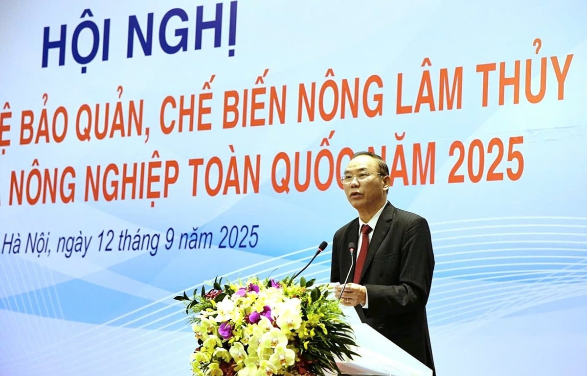 Thứ trưởng Phùng Đức Tiến cho biết, trong suốt một thập kỷ qua, ngành nông nghiệp Việt Nam đã đạt được nhiều thành tựu toàn diện. Ảnh: Linh Linh.