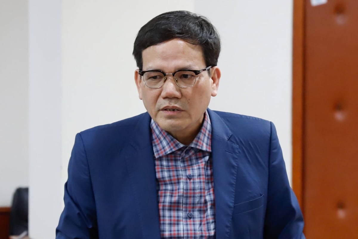 Ông Nguyễn Thành Lệ, Phó Vụ trưởng Vụ Tổ chức cán bộ, đề nghị Báo hoàn thiện Đề án phát triển Báo giai đoạn 2026-2030, tầm nhìn 2045. Ảnh: Tùng Đinh. Ông Nguyễn Thành Lệ, Phó Vụ trưởng Vụ Tổ chức cán bộ, đề nghị Báo hoàn thiện Đề án phát triển Báo giai đoạn 2026-2030, tầm nhìn 2045. Ảnh: Tùng Đinh.