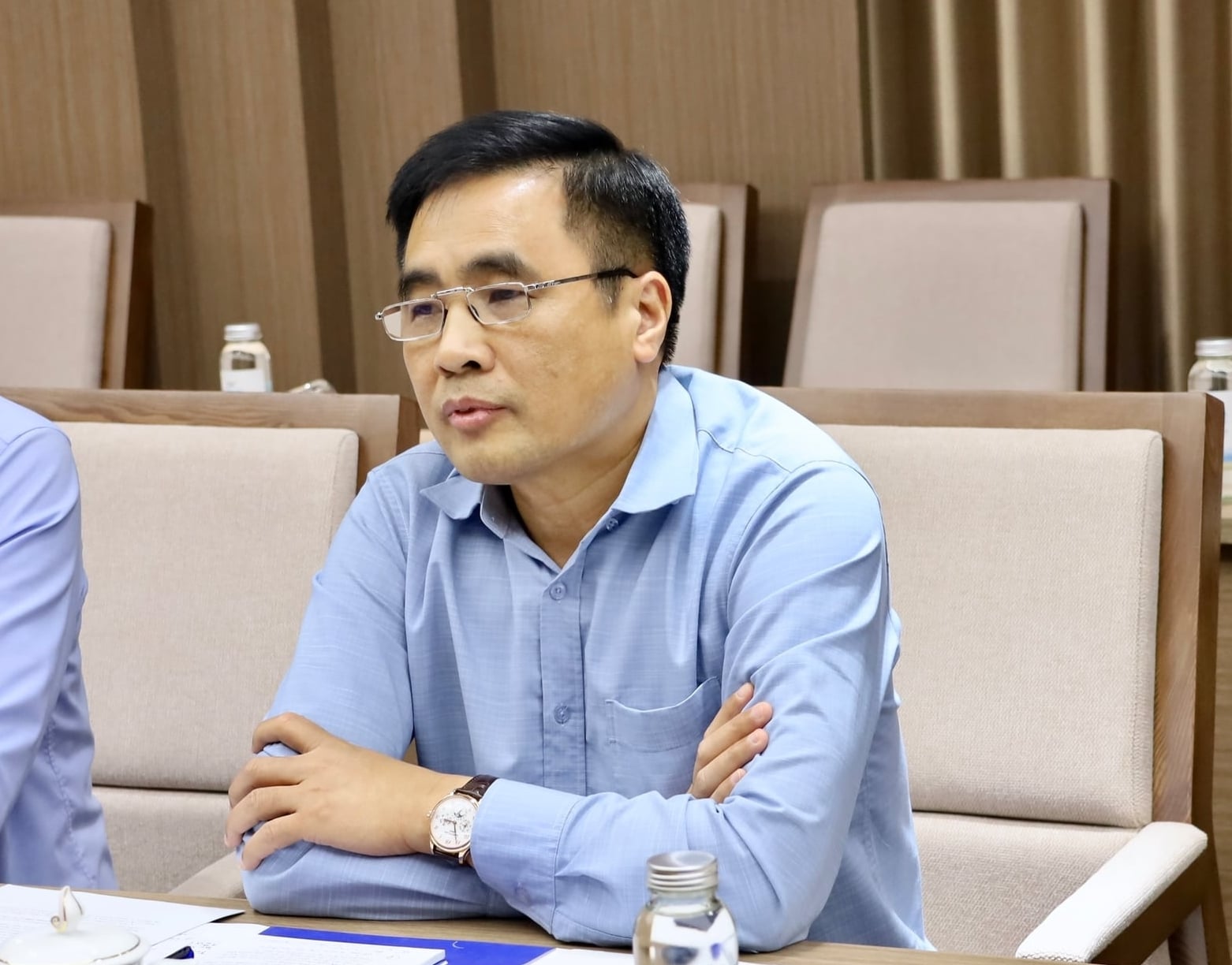 Thứ trưởng Nguyễn Quốc Trị khẳng định Việt Nam coi trọng quan hệ hợp tác với Indonesia và mong muốn tiếp tục tăng cường hợp tác thực chất trong nông nghiệp, thủy sản và các lĩnh vực thuộc phạm vi quản lý của Bộ. Ảnh: Phương Linh.