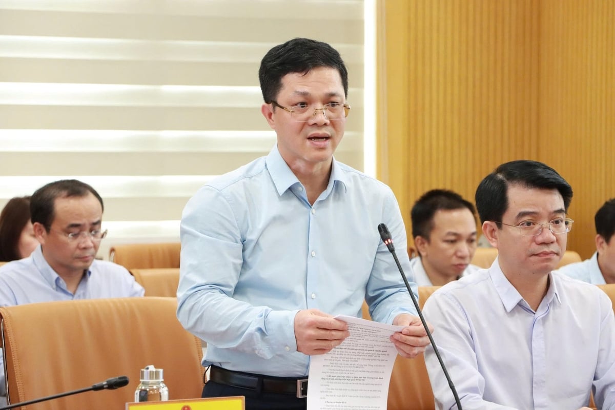 &Ocirc;ng Nguyễn Văn Long, Vụ trưởng Vụ Khoa học v&agrave; C&ocirc;ng nghệ. Ảnh: Khương Trung.