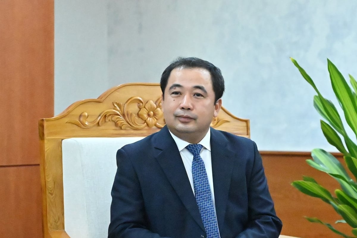 Bộ trưởng Trần Đức Thắng đ&aacute;nh gi&aacute; cao vai tr&ograve; của Đại sứ trong c&aacute;c dự &aacute;n hỗ trợ ng&agrave;nh cũng như hỗ trợ nh&acirc;n đạo cho Việt Nam. Ảnh: Kiều Chi.