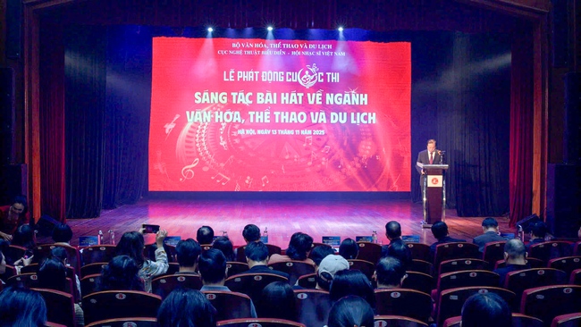 Phát động Cuộc thi sáng tác bài hát về ngành Văn hóa, Thể thao và Du lịch năm 2025 - Ảnh 4. Phát động Cuộc thi sáng tác bài hát về ngành Văn hóa, Thể thao và Du lịch năm 2025 - Ảnh 4.