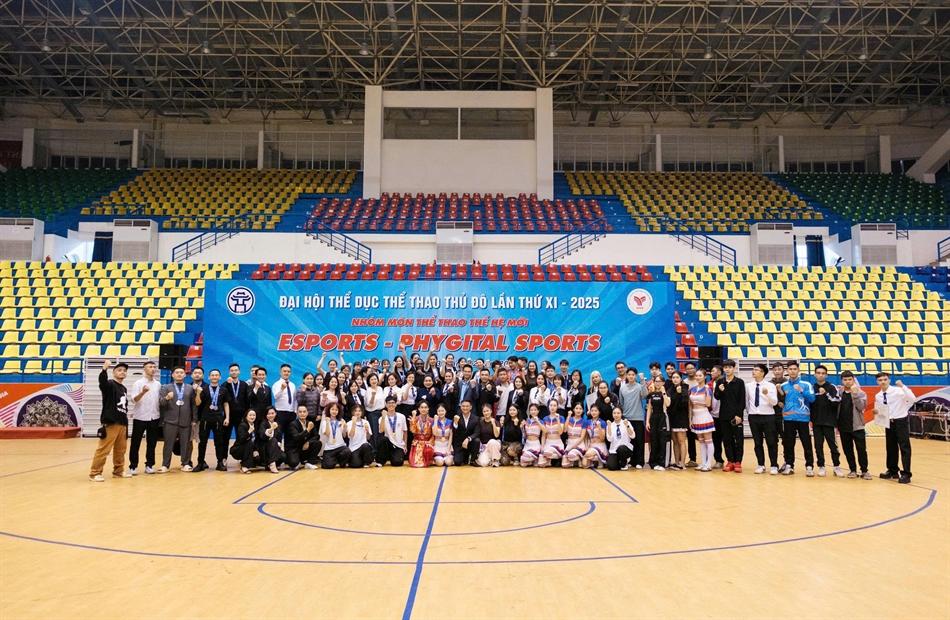 Hà Nội ghi dấu ấn tiên phong trong việc tổ chức thành công các môn thể thao thế hệ mới tại Đại hội TDTT thủ đô lần thứ XI - 2025 - Ảnh 1. Hà Nội ghi dấu ấn tiên phong trong việc tổ chức thành công các môn thể thao thế hệ mới tại Đại hội TDTT thủ đô lần thứ XI - 2025 - Ảnh 1.