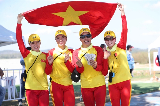 Đua thuyền Việt Nam thăng hoa, khẳng định vị thế hàng đầu khu vực tại SEA Games 33 - Ảnh 1. Đua thuyền Việt Nam thăng hoa, khẳng định vị thế hàng đầu khu vực tại SEA Games 33 - Ảnh 1.