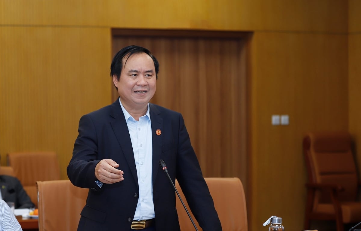 Thứ trưởng V&otilde; Văn Hưng ph&aacute;t biểu tại Hội nghị. Ảnh: Khương Trung.