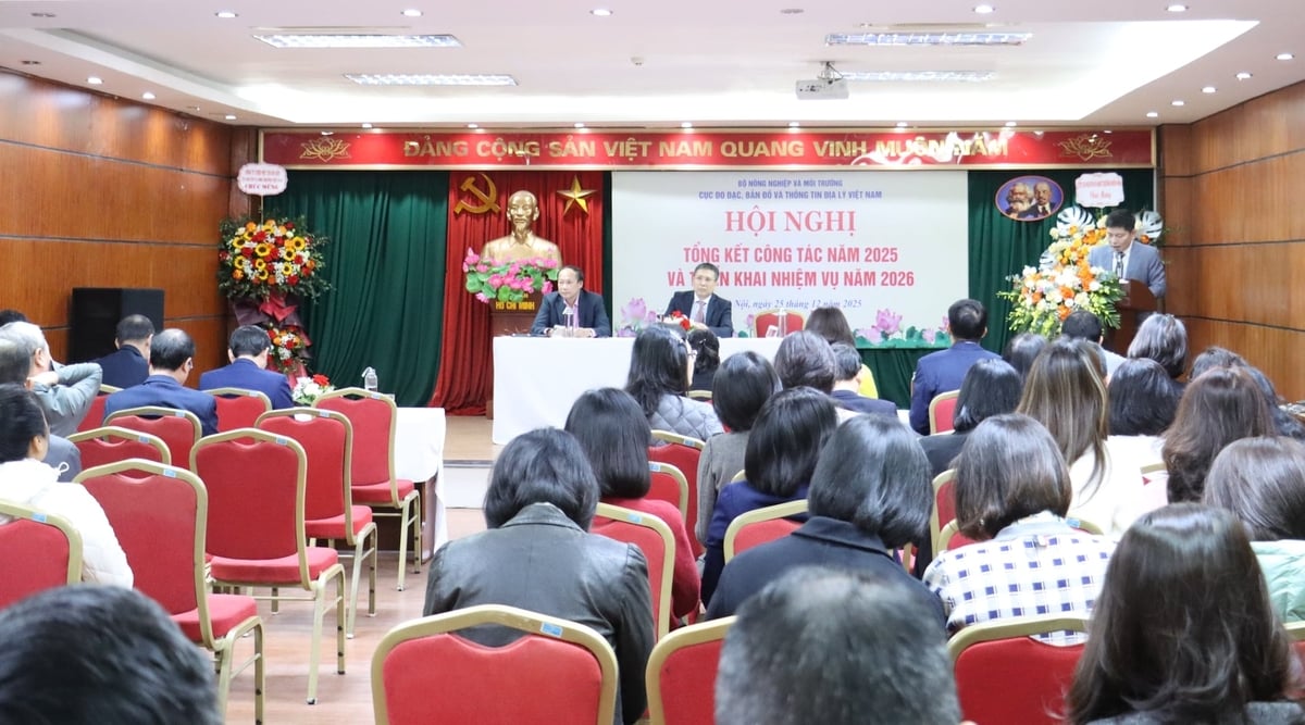 Hội nghị nh&igrave;n lại một năm bản lề với nhiều kết quả nổi bật, đồng thời x&aacute;c định r&otilde; c&aacute;c nhiệm vụ trọng t&acirc;m trong năm 2026. Ảnh: Nguyễn Thủy.