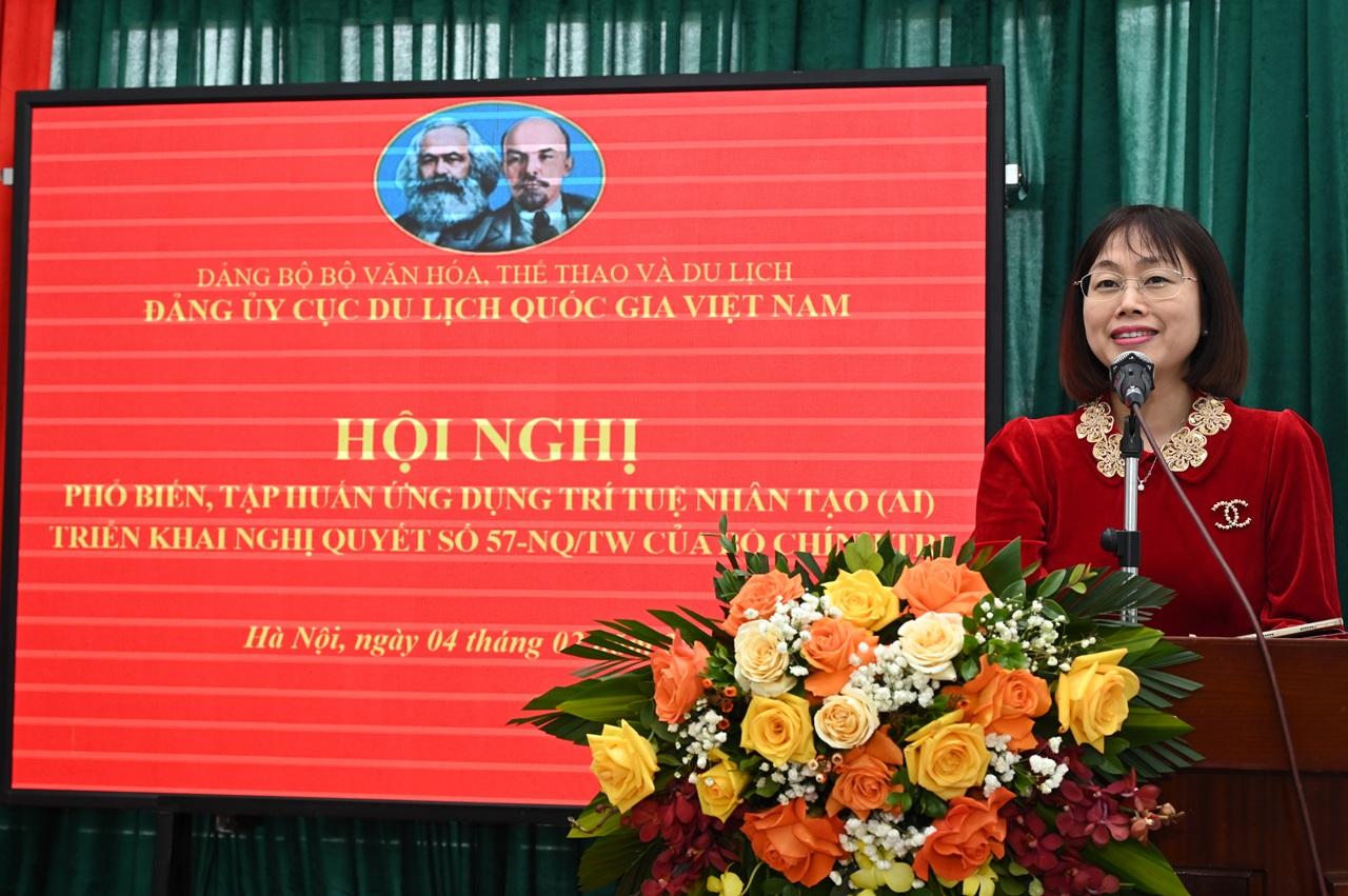 Đảng uỷ Cục Du lịch Quốc gia Việt Nam tổ chức Hội nghị phổ biến, tập huấn ứng dụng trí tuệ nhân tạo triển khai Nghị quyết 57 của Bộ Chính trị - Ảnh 5. Đảng uỷ Cục Du lịch Quốc gia Việt Nam tổ chức Hội nghị phổ biến, tập huấn ứng dụng trí tuệ nhân tạo triển khai Nghị quyết 57 của Bộ Chính trị - Ảnh 5.