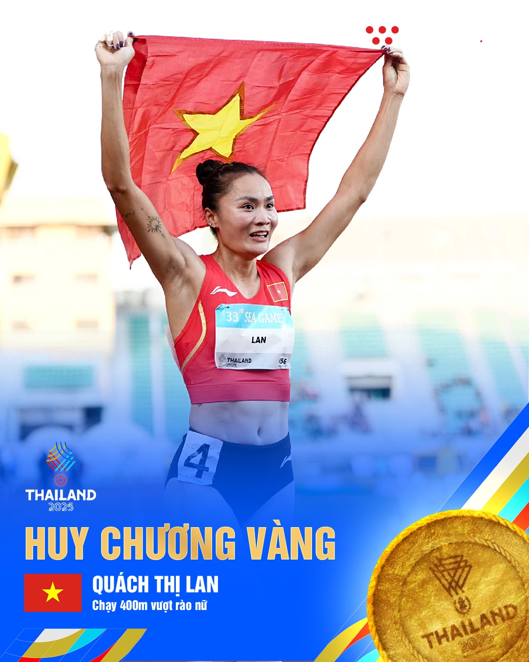 SEA Games 33: U22 Việt Nam vào chung kết, điền kinh và wushu tiếp tục tỏa sáng - Ảnh 2.
