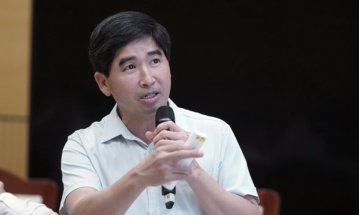 Phó Cục trưởng Cục Quản lý và Xây dựng công trình thủy lợi Lương Văn Anh.