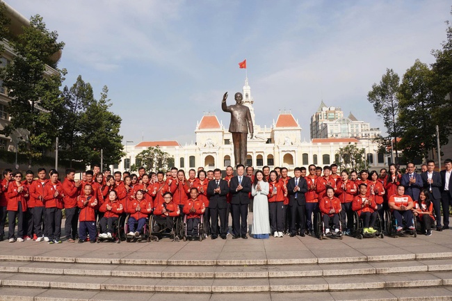 Phó Thủ tướng Mai Văn Chính: "Đoàn Thể thao NKT Việt Nam sẽ phát huy cao nhất tinh thần trách nhiệm, bản lĩnh và ý chí Việt Nam" - Ảnh 1.