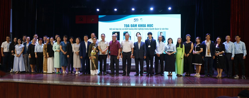 Kết nối hợp tác, định hướng khởi nghiệp trong ngành Quản lý văn hóa - Ảnh 3.