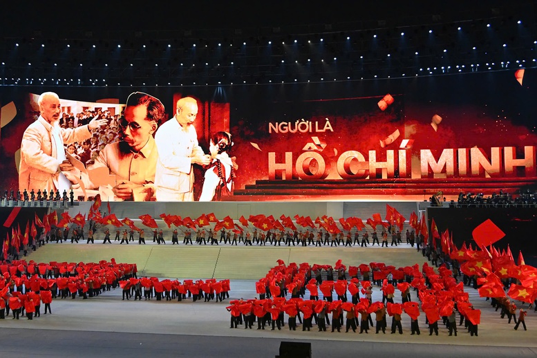 "Dưới l&aacute; cờ vẻ vang của Đảng" ch&agrave;o mừng th&agrave;nh c&ocirc;ng Đại hội XIV của Đảng - Ảnh 1.