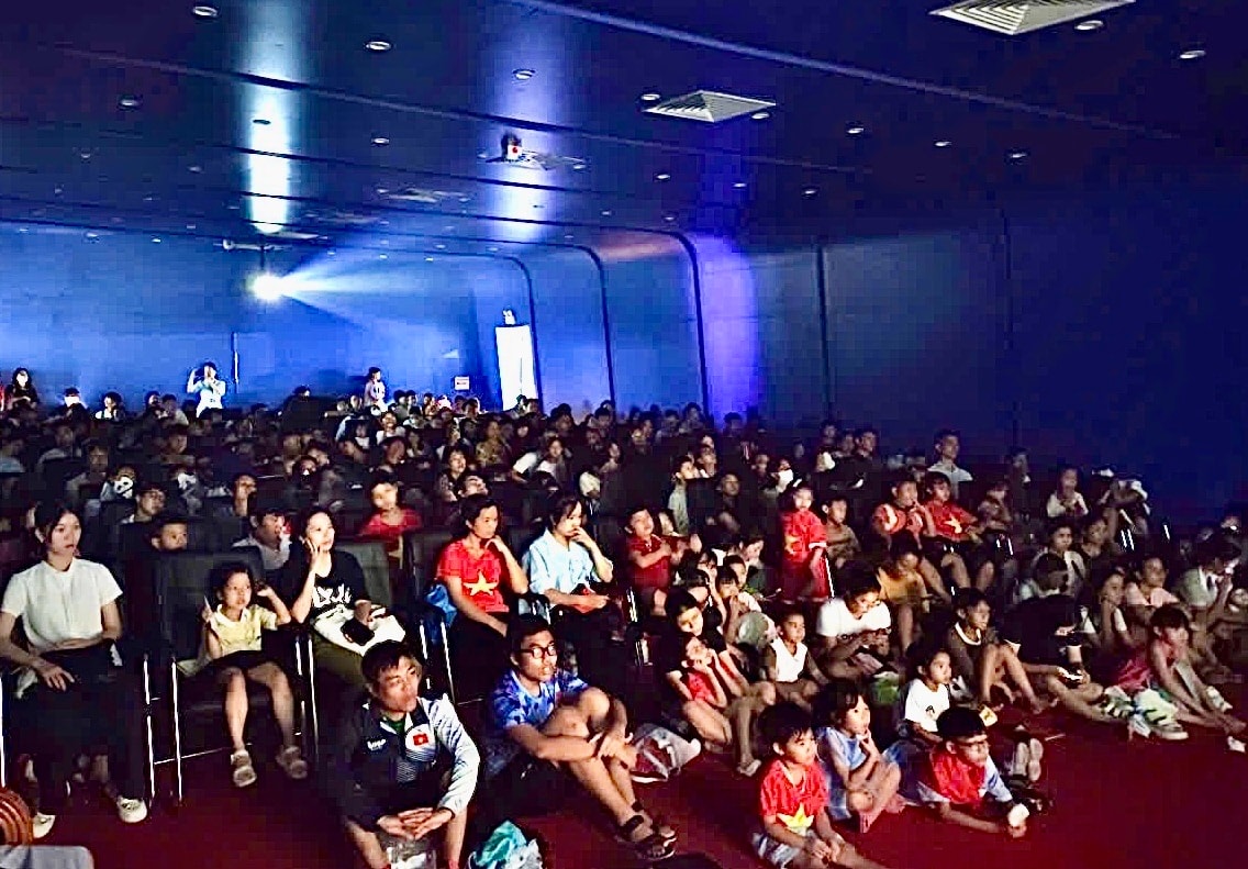 Chùm phim hoạt hình lịch sử cách mạng gây “sốt” tại Triển lãm Thành tựu Đất nước - Ảnh 1.