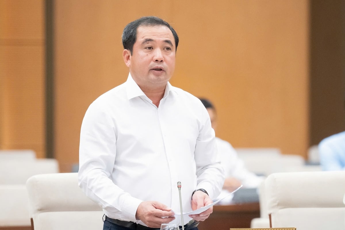 Quyền Bộ trưởng Bộ Nông nghiệp và Môi trường Trần Đức Thắng phát biểu tiếp thu ý kiến.Ảnh: Cổng Thông tin điện tử Quốc hội. Quyền Bộ trưởng Bộ Nông nghiệp và Môi trường Trần Đức Thắng phát biểu tiếp thu ý kiến.Ảnh: Cổng Thông tin điện tử Quốc hội.