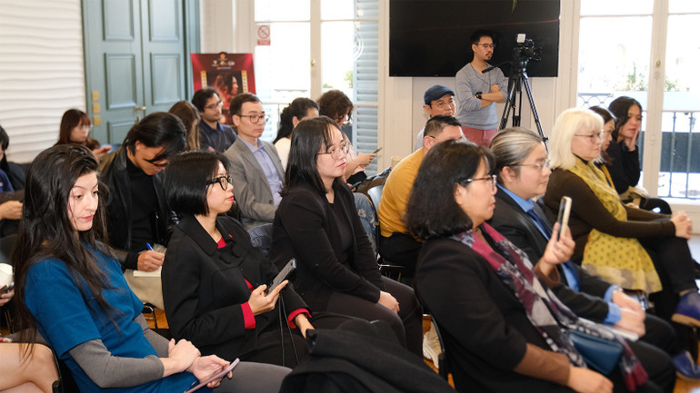 Nhà làm phim trẻ Việt Nam tìm cơ hội hợp tác với điện ảnh Pháp - Ảnh 4. Nhà làm phim trẻ Việt Nam tìm cơ hội hợp tác với điện ảnh Pháp - Ảnh 4.