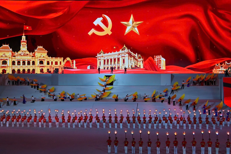 "Dưới l&aacute; cờ vẻ vang của Đảng" ch&agrave;o mừng th&agrave;nh c&ocirc;ng Đại hội XIV của Đảng - Ảnh 6.