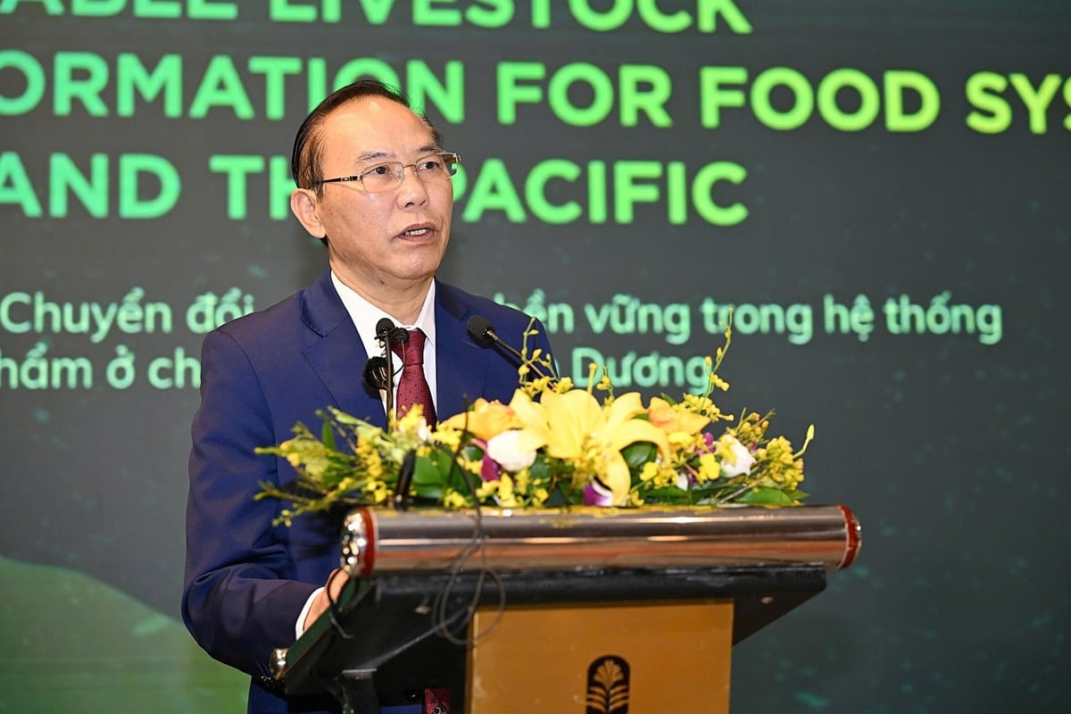 Thứ trưởng Bộ Nông nghiệp và Môi trường Phùng Đức Tiến. Ảnh: Bảo Thắng.