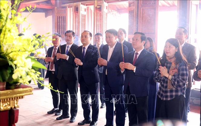 Kh&aacute;nh th&agrave;nh tu bổ, t&ocirc;n tạo Khu di t&iacute;ch lịch sử Đại danh y Hải Thượng L&atilde;n &Ocirc;ng L&ecirc; Hữu Tr&aacute;c - Ảnh 2.