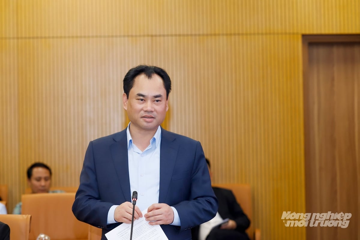 Thứ trưởng thường trực Trịnh Việt Hùng phát biểu tại cuộc họp. Ảnh: Khương Trung. Thứ trưởng thường trực Trịnh Việt Hùng phát biểu tại cuộc họp. Ảnh: Khương Trung.