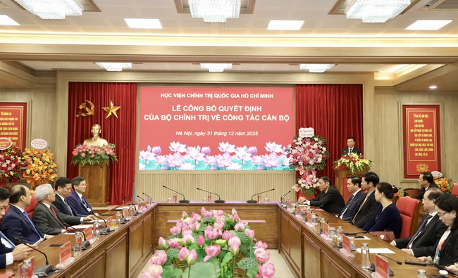 PGS.TS L&ecirc; Hải B&igrave;nh giữ chức Ph&oacute; Gi&aacute;m đốc Học viện Ch&iacute;nh trị Quốc gia Hồ Ch&iacute; Minh - Ảnh 1.