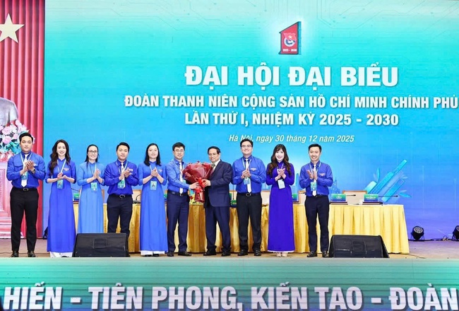 Đại hội đại biểu Đo&agrave;n TNCS Hồ Ch&iacute; Minh Ch&iacute;nh phủ lần thứ I, nhiệm kỳ 2025 &ndash; 2030: Kh&aacute;t vọng cống hiến, tinh thần ti&ecirc;n phong v&agrave; tr&aacute;ch nhiệm kiến tạo trong kỷ nguy&ecirc;n mới - Ảnh 2.