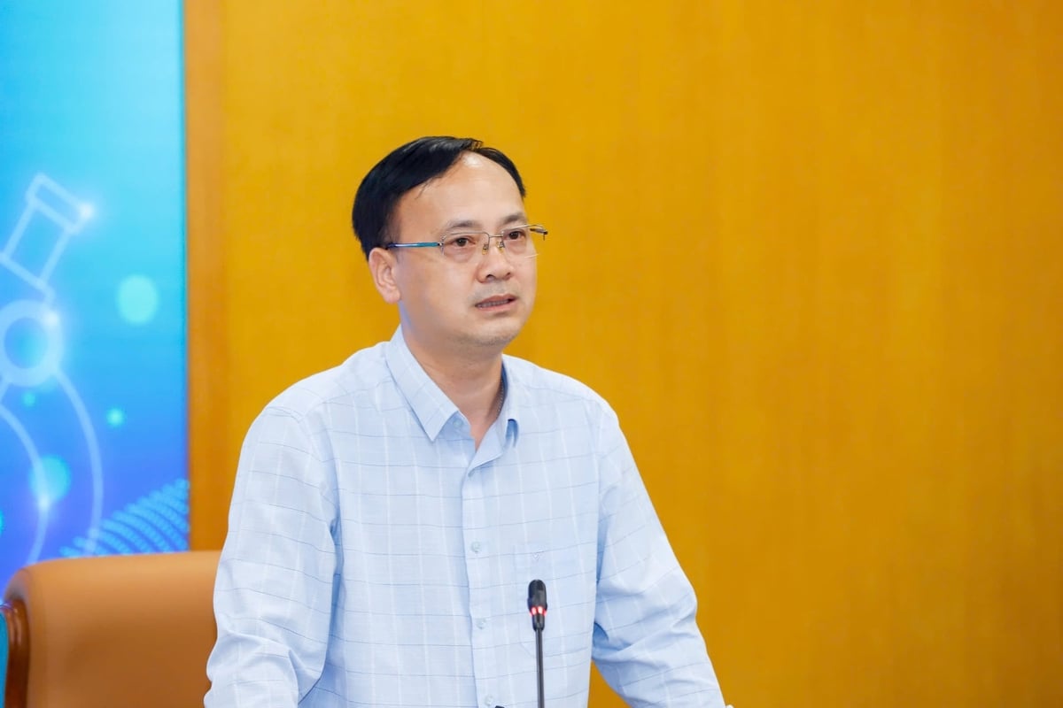 Ông Phan Quang Minh, Phó Cục trưởng Cục Chăn nuôi và Thú y cho biết, hội nghị lần này có ý nghĩa đặc biệt quan trọng, bởi đây là hội nghị khoa học cấp quốc gia đầu tiên trong giai đoạn 2021 - 2025 đánh giá tổng thể lĩnh vực chăn nuôi và thú y. Ảnh: Khương Trung.