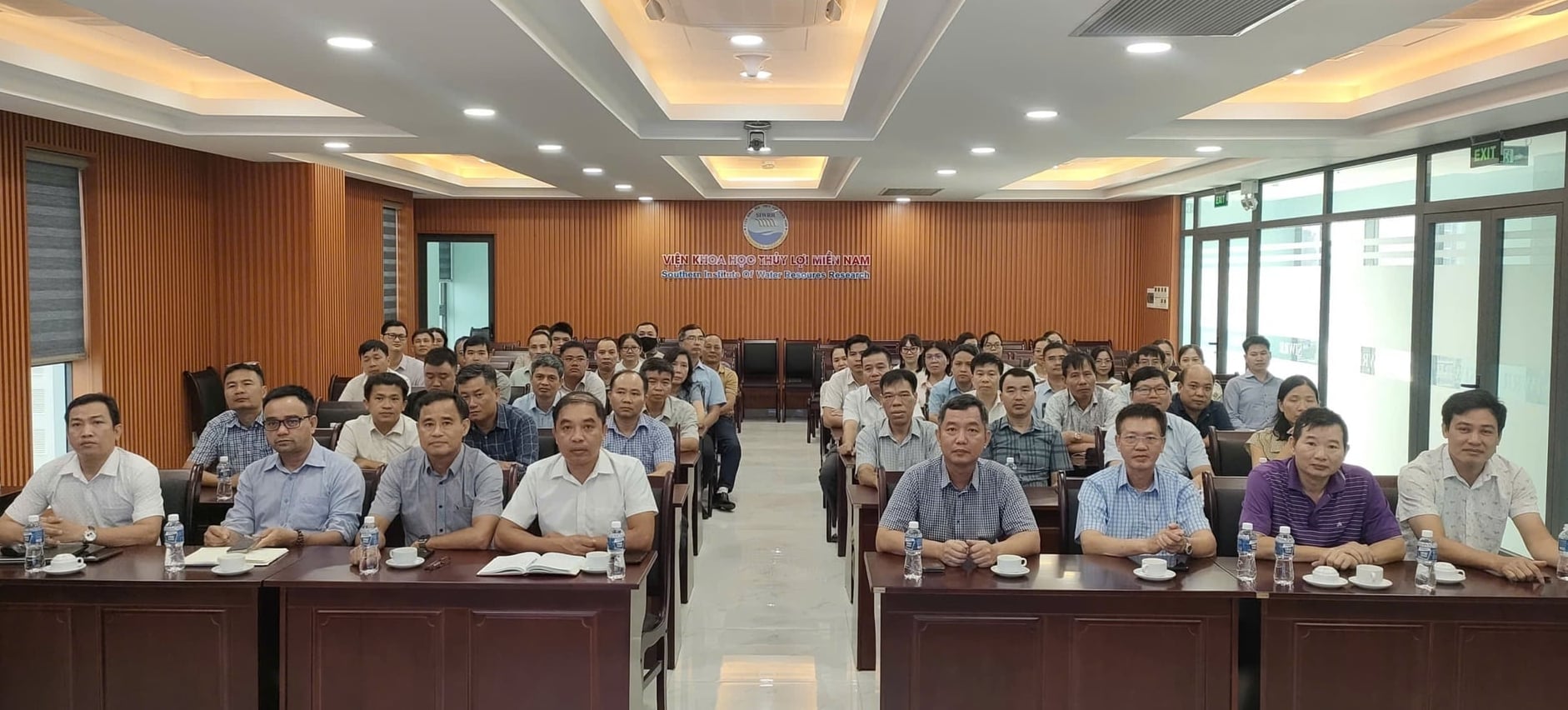 Đảng ủy Viện Khoa học Thủy lợi miền Nam. Ảnh: Lê Tuấn. Đảng ủy Viện Khoa học Thủy lợi miền Nam. Ảnh: Lê Tuấn.