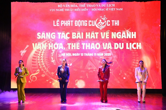 Phát động Cuộc thi sáng tác bài hát về ngành Văn hóa, Thể thao và Du lịch năm 2025 - Ảnh 1. Phát động Cuộc thi sáng tác bài hát về ngành Văn hóa, Thể thao và Du lịch năm 2025 - Ảnh 1.