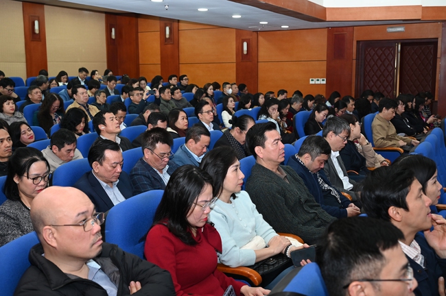 Hội nghị B&aacute;o c&aacute;o vi&ecirc;n Trung ương to&agrave;n quốc th&ocirc;ng b&aacute;o nhanh kết quả Đại hội XIV của Đảng - Ảnh 2.