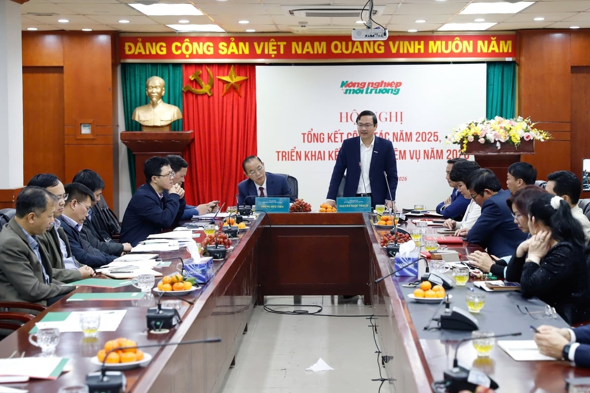 Báo tiếp tục khẳng định vị thế là tiếng nói chủ đạo của ngành, với nhiều tuyến bài chuyên sâu về nông nghiệp, môi trường, đất đai, kinh tế xanh và phát triển bền vững. Ảnh: Tùng Đinh. Báo tiếp tục khẳng định vị thế là tiếng nói chủ đạo của ngành, với nhiều tuyến bài chuyên sâu về nông nghiệp, môi trường, đất đai, kinh tế xanh và phát triển bền vững. Ảnh: Tùng Đinh.