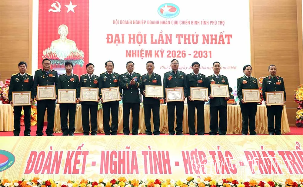 Đại hội Hội Doanh nghiệp doanh nh&acirc;n Cựu chiến binh tỉnh lần thứ Nhất, nhiệm kỳ 2026-2031