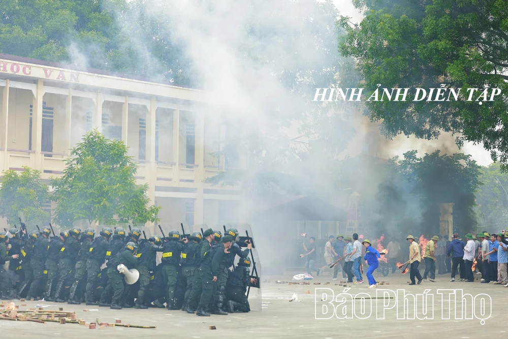Khai mạc Diễn tập tác chiến xã Đồng Lương trong khu vực phòng thủ năm 2026