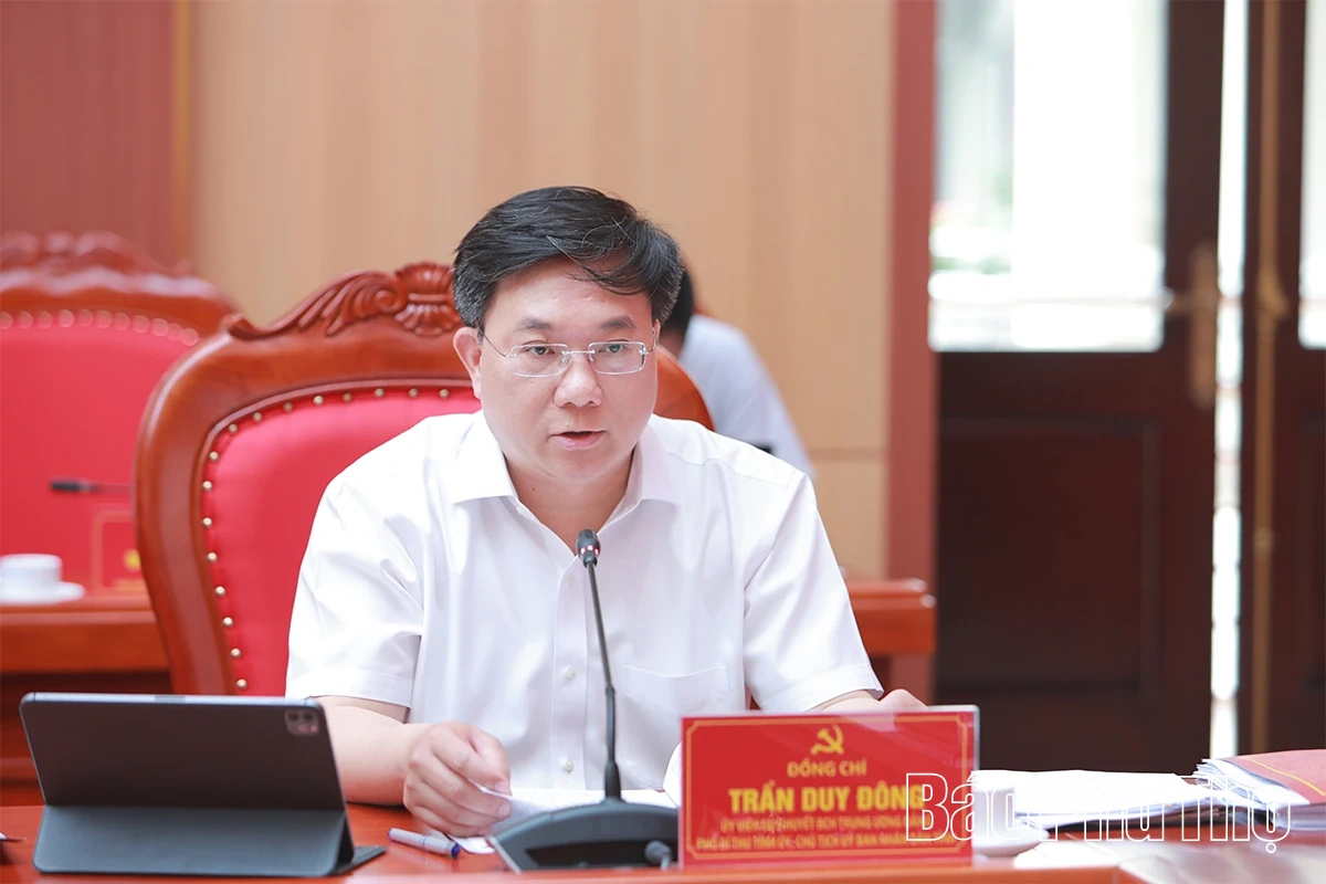Ban&nbsp;Thường vụ Tỉnh ủy cho ý kiến nhiều nội dung quan trọng về đầu tư, quy hoạch và phát triển kinh tế - xã hội