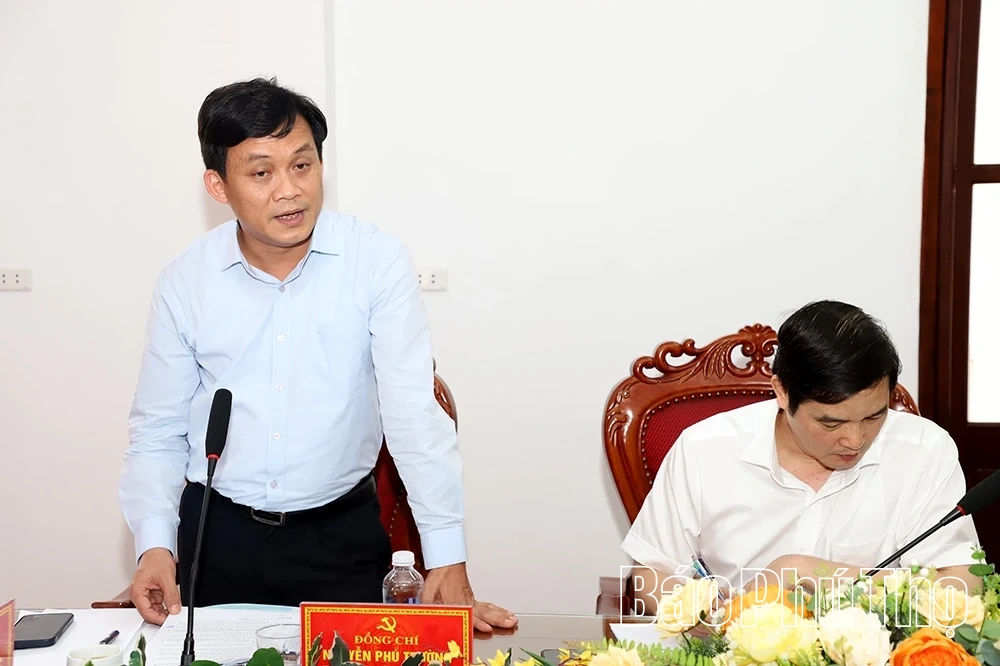 Xã Thanh Thủy kiến nghị phát triển thủ phủ du lịch khoáng nóng và bổ sung công chức chuyên môn sâu