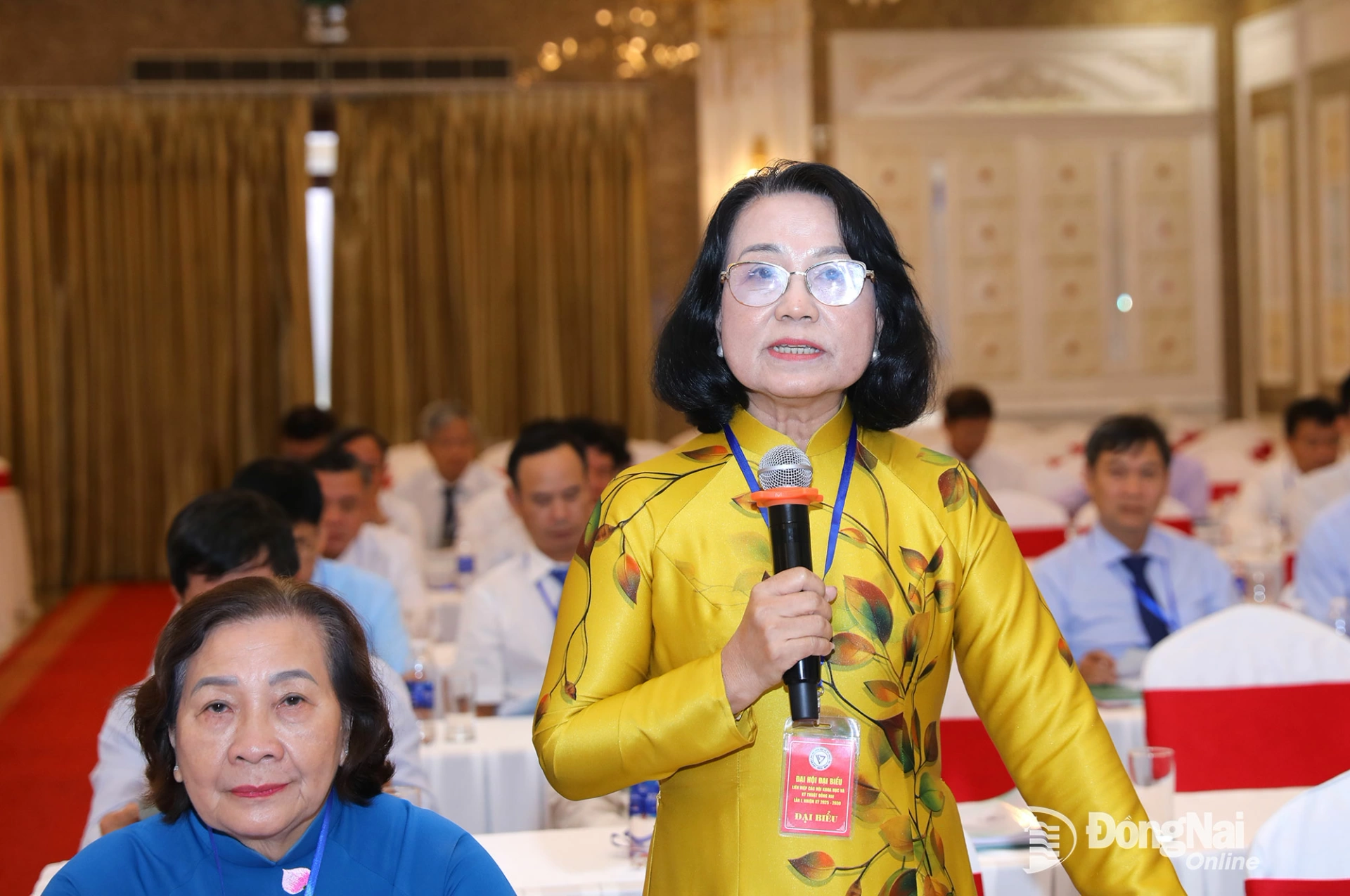 Các đại biểu tham gia thảo luận tại đại hội. Ảnh: Huy Anh