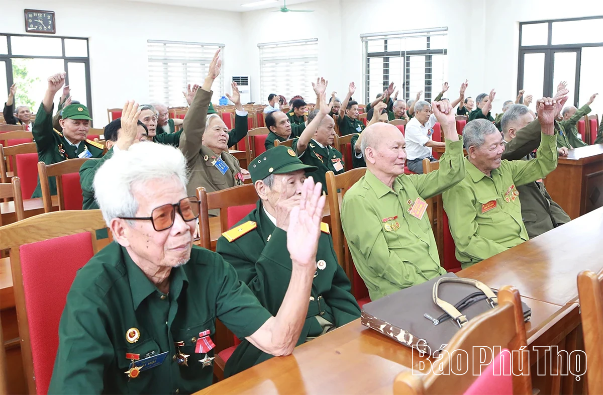 Đại hội đại biểu Hội Chiến sĩ cách mạng bị địch bắt, tù đày tỉnh Phú Thọ lần thứ I