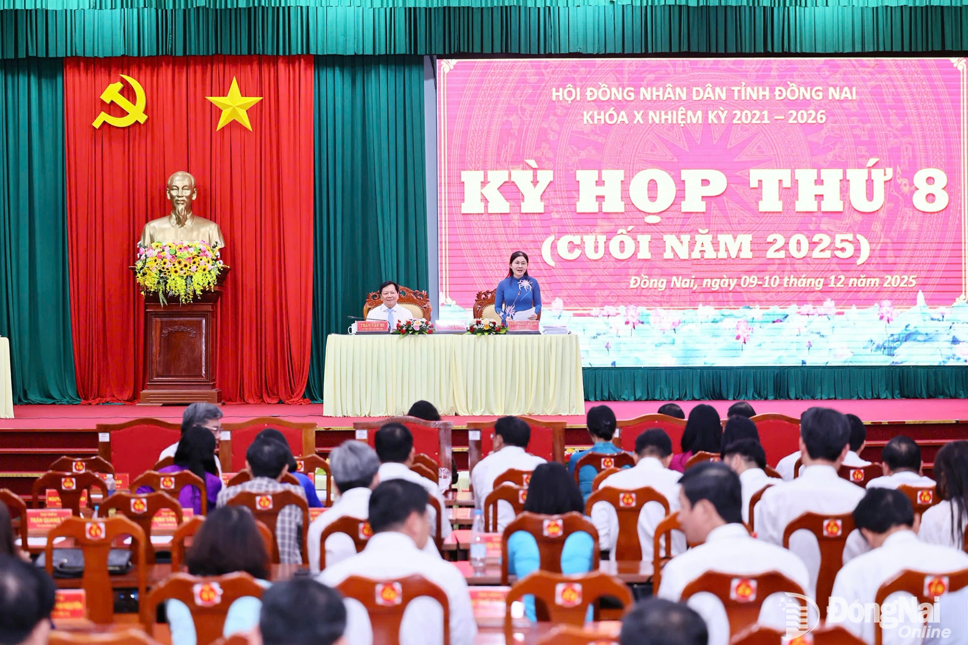 Tỉnh Đồng Nai vừa tổ chức thành công Kỳ họp thứ 8 (cuối năm 2025) HĐND tỉnh. Tại kỳ họp, nhiều quyết sách quan trọng đã được thông qua. Ảnh: Công Nghĩa