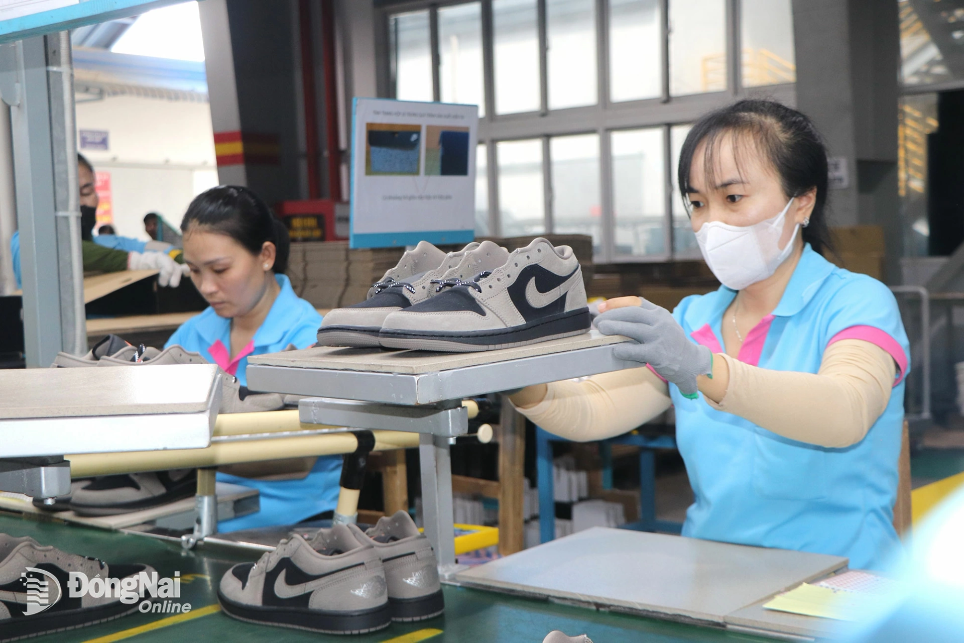 Hoạt động sản xuất tại Công ty TNHH Changshin Việt Nam, Khu công nghiệp Thạnh Phú, phường Tân Triều, tỉnh Đồng Nai. Ảnh: Ngọc Liên