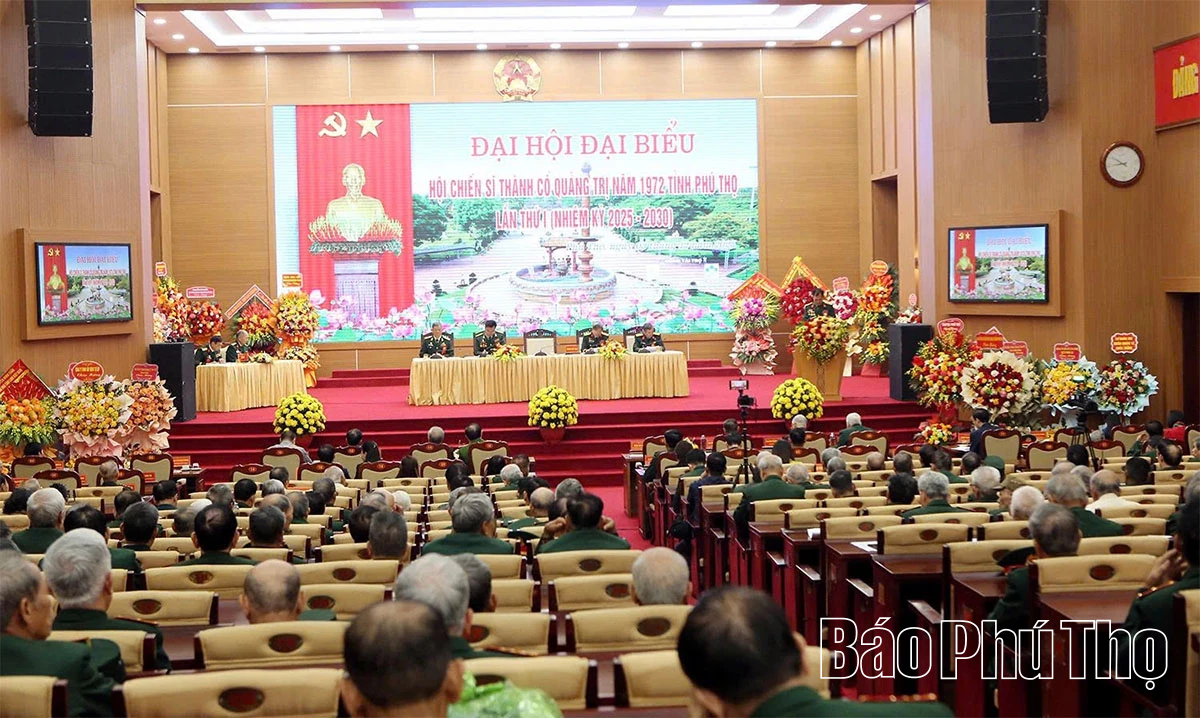Đại hội đại biểu Hội Chiến sĩ Thành cổ Quảng Trị năm 1972 tỉnh Phú Thọ lần thứ I