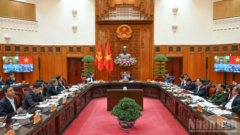 Quang cảnh cuộc họp.