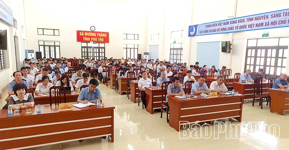 Tổ đại biểu số 15 HĐND tỉnh tiếp xúc cử tri sau Kỳ họp thứ Ba