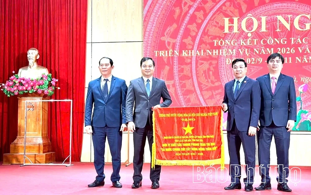 Đảng ủy x&atilde; Th&aacute;i H&ograve;a triển khai nhiệm vụ năm 2026