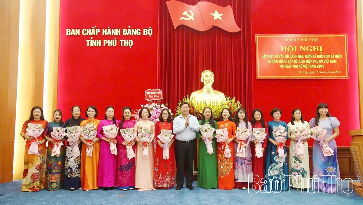 Gặp mặt nữ lãnh đạo quản lý nhân dịp Kỷ niệm 95 năm ngày thành lập Hội LHPN Việt Nam